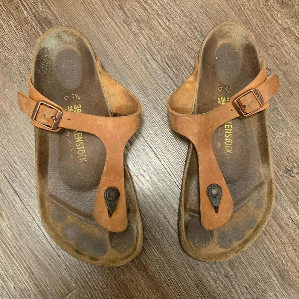 Cognac Gizeh Birkenstock’s - 39